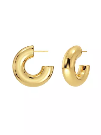 EDBLAD | Creolen CHUNKY CREOLES Large Gold | 